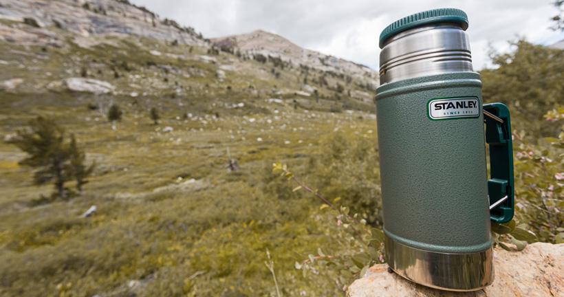 Lots of coffee for all day summer mule deer scouting