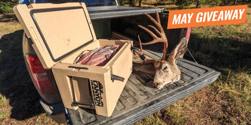 Canyon cooler with mule deer 7