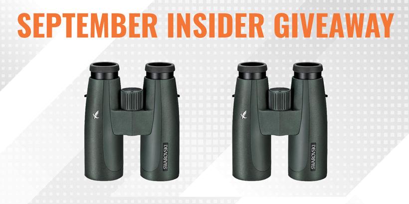 September swarovski 10x42 slc binocular giveaway