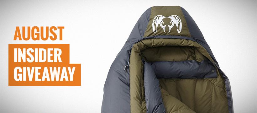 Gohunt insider august kuiu sleeping bag giveaway_0_0