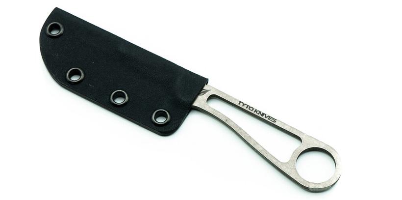 Tyto the finisher ti knife with kydex sheath