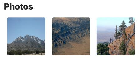 Terrain photos in GOHUNT Unit Profile