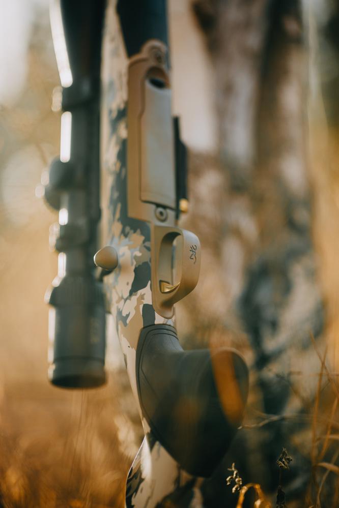 Browning X-Bolt 2 trigger and buckmark