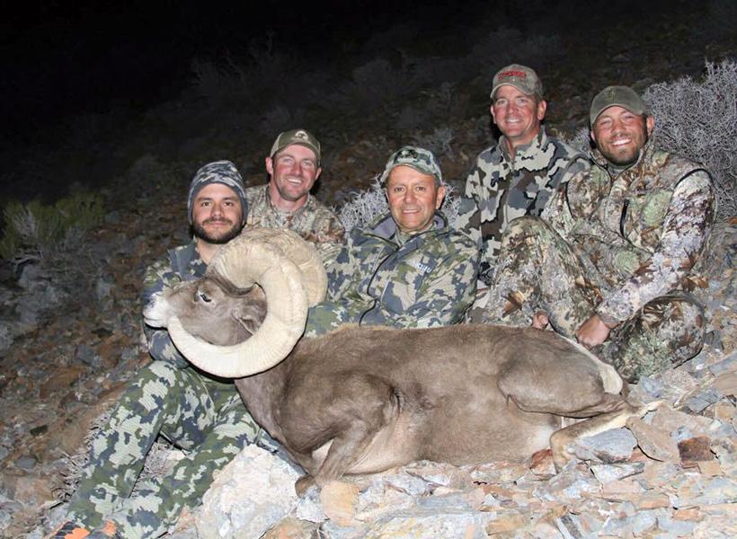 2015 nevada dream tag bighorn sheep winner