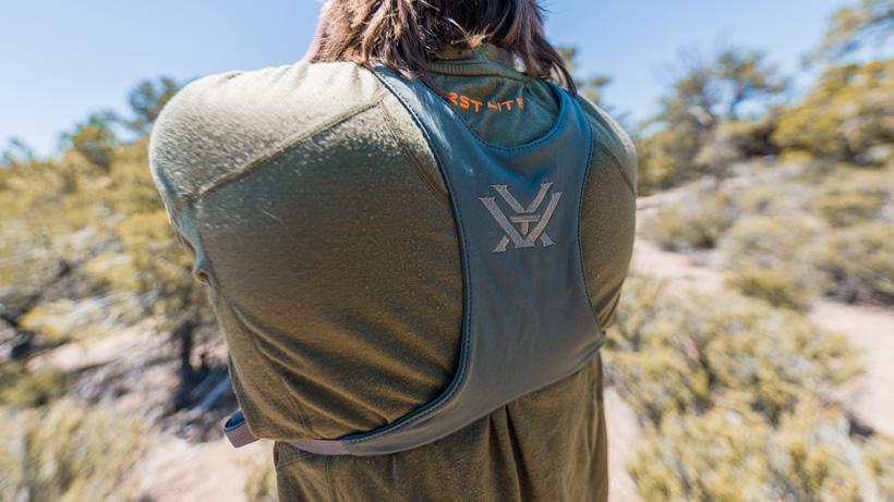Shoulder straps of the new vortex binocular harness