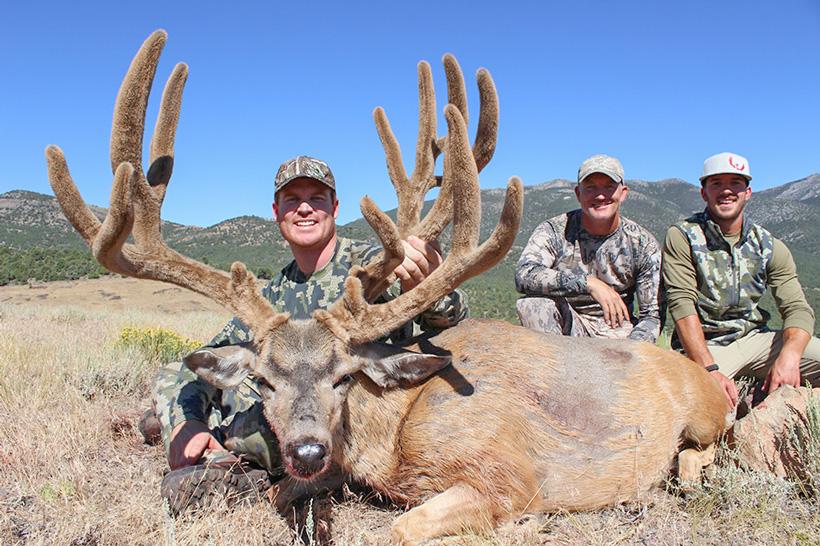 Jason Schillinger 2014 nevada silver state tag mule deer tag winner