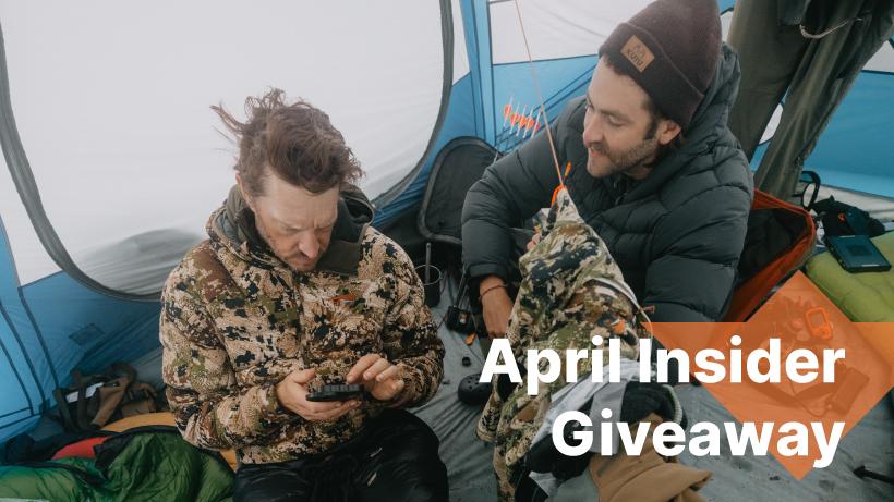April insider giveaway announced