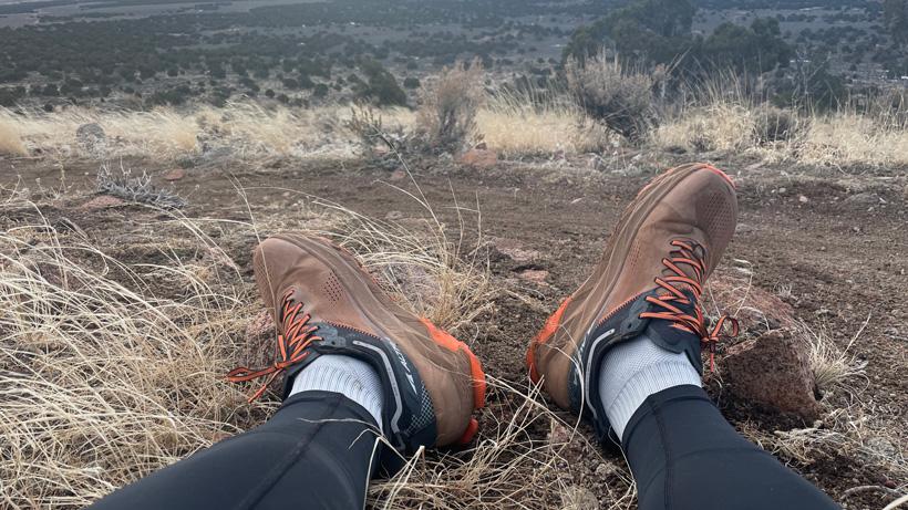 Trail kreitzer on a trail run