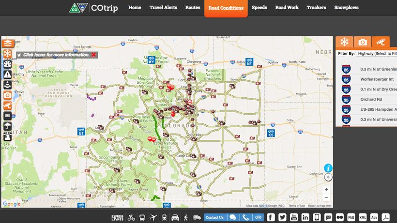Colorado traffic camera locations