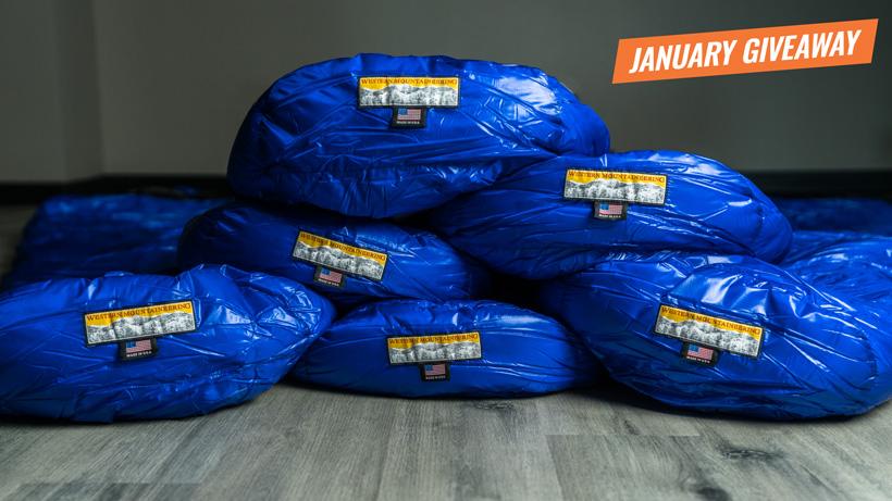 January gohunt western mountaineering sleeping bag giveaway