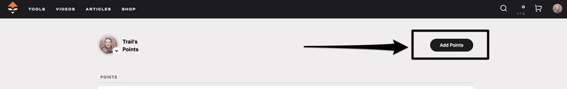 How to add points to point tracker