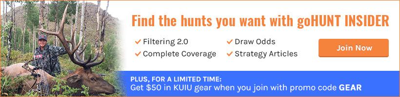 Find the hunts you want with gohunt insider promo gear