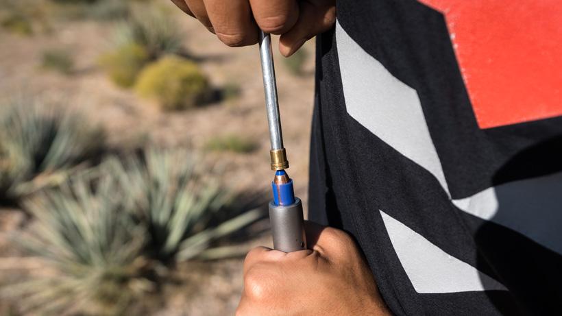 Loading muzzleloader bullet