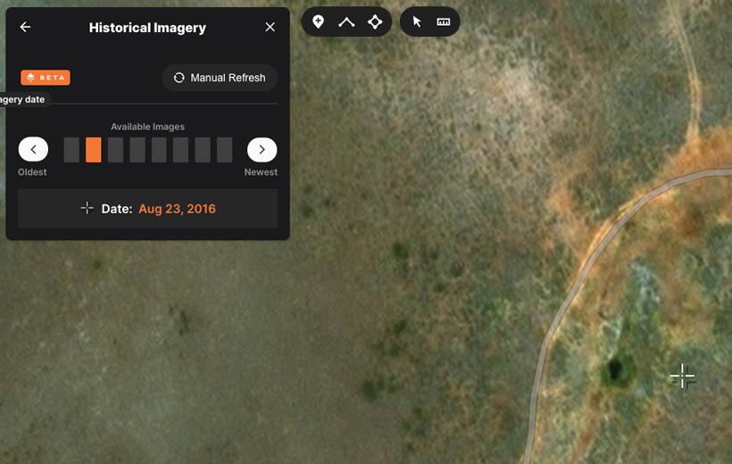 Finding hidden water using historical imagery august 23 2016
