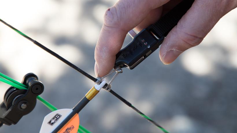 Index style finger release hooked on d loop