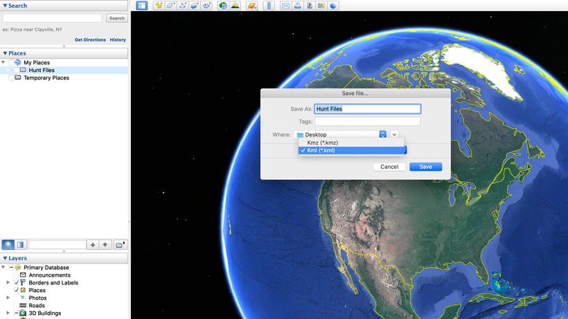 Save your waypoint export on Google Earth as a .KML and rename that file