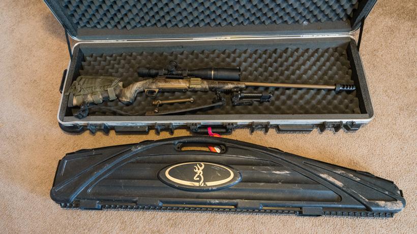 Different types of firearm cases