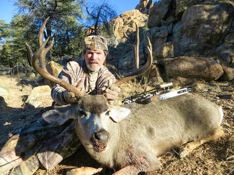 Timothy winslow with his arizona buck side view