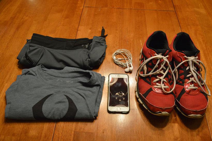 Minimal workout equipment