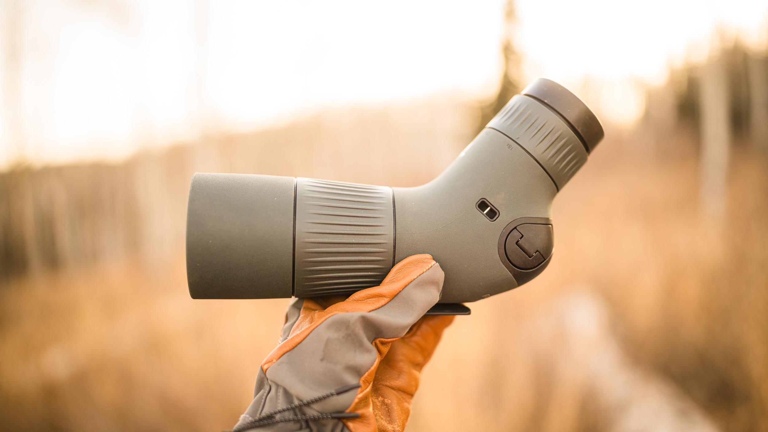 Swarovski AT Balance image stabilized spotting scope on elk hunt