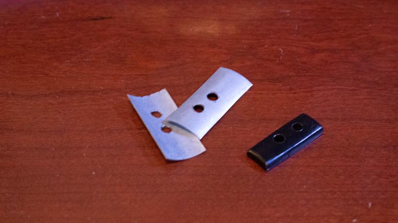 Finished shims for muzzleloader sight adjustment