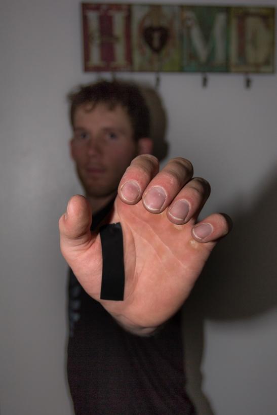 45 degree hand