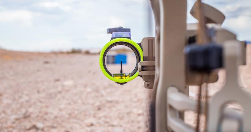 Single pin sight picture